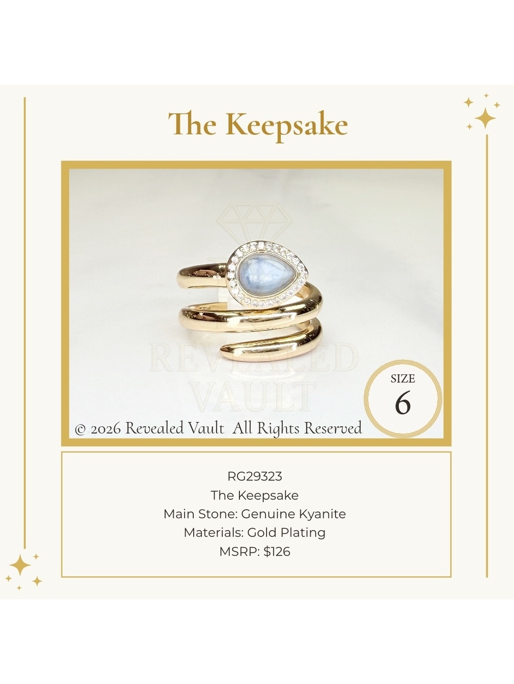 The Keepsake - Size 6 - OG